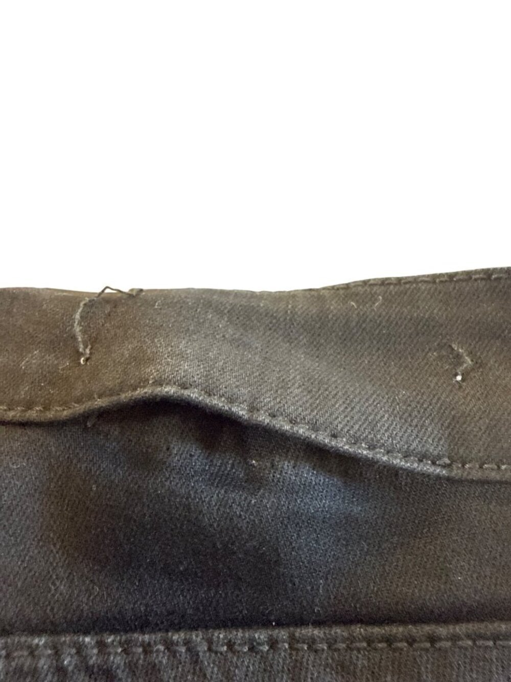 Madewell Womens The Balloon Jean~Size 25~Black Frost NEW w/DAMAGE L7 21 - Picture 14 of 14